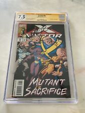 X-Factor #94 CGC 7.5 Signed J.M. DeMatteis picture