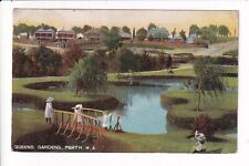 Perth WA Queens Gardens c.1909 picture