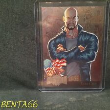 2015 Marvel Fleer Retro 🔥 Metal Blaster Luke Cage Insert Card # 25 of 42 - C picture