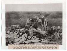 1918 1st Division 6th Field Artillery in Action Mont Sec France News Photo picture