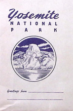 1930s YOSEMITE NATIONAL PARK 