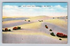 Alamogordo NM-New Mexico, White Sands, Scenic View, Antique Vintage Postcard picture