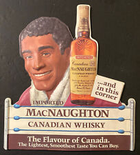 Macnaughton Canadian Whisky Laco-Lite Lacolite Vacuum Form RARE African American picture