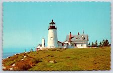 Postcard Postcard Pemaquid Light At Pemaquid Po At Pemaquid Point Maine Unposted picture