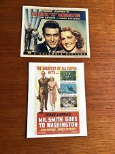 2 REPRO PHOTOS OF MR. SMITH GOES TO WASHINGTON FRANK CAPRA JIMMY STEWART 8 X 10 picture