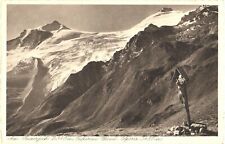 Picturesque View of Mountain And Jesus On The Cross, Austrian Alps Postcard picture