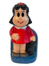 Vintage 1973 Little Lulu Coin Bank Plastic Piggy Bank By Western Publishing Co picture