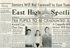1941 East High School Publication, Colorado  - 766 Pupils to Graduate on June 6 picture