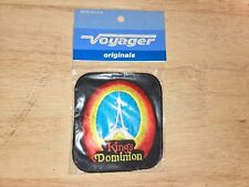 VTG ORIGINAL KINGS DOMINION RAINBOW & NEEDLE TOWER PATCH NEW IN PLASTIC VOYAGER picture