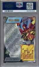 1995 Marvel Metal #23 Iron Man PSA 9 🔥RARE🔥 picture