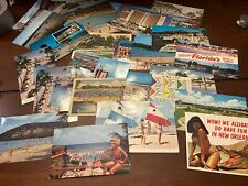 40 Swimming Pool Beaches Postcard Lot 1960s-1970s Mainly picture