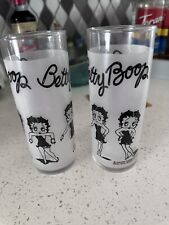 1988 Betty Boop Tall Drinking Glasses (Set Of 2) picture