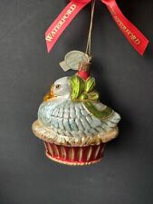 WATERFORD Holiday Heirlooms 12 Days Christmas Glass Ornament- 6 Geese A Laying picture
