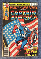 MARVEL SUPER ACTION #11 (Marvel, 1978) Captain America ~ Stan Lee & Jack Kirby picture