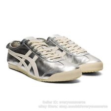Silver Onitsuka Tiger Mexico 66 Sneakers Classic Unisex Running Casua Shoe NEW picture