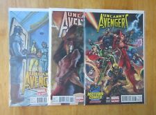 Lot of 3 UNCANNY AVENGERS Vars Campbell/Midtown +Bianchi/#3 +Texiera Halloween picture