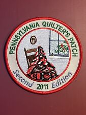 2011 SECOND EDITION PENNSYLVANIA QUILTER'S PATCH picture