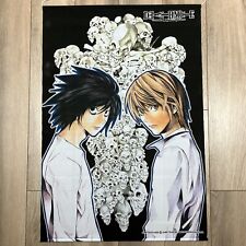 Shueisha Death Note L & Light Yagami Jump Festa 2005 Anime Wall Scroll Japan picture