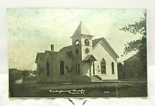 Antique 1912 RPPC Real Photo Postcard Presbyterian Church Greene PA  picture