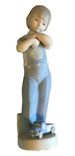 Lladro Spain Figurine Mechanic Boy #4897 In Matte Finish picture