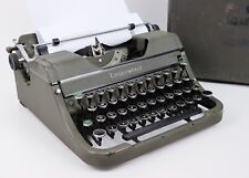 Underwood Champion Typewriter Late 1930's Early 1940's w/ Combination Lock Case picture