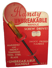 Vintage NOS HANDY UNBREAKABLE  screwdriver (wB5) picture
