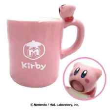 Kirby of the Stars Inhale Mini Figure Mug Cup Porcelain Pink Japan Limited picture