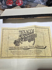 Vintage Texaco 1925 Kenwoth Stake Truck Locking Coin Bank w/key 1992 *BNT873* picture