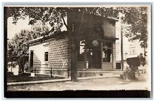 c1910's Post Office Building Eden New York NY RPPC Photo Antique Postcard picture