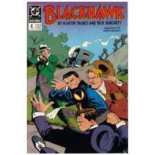 Blackhawk #4  - 1989 series DC comics VF+ Full description below [g; picture