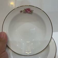 (6) Vintage Lanka Porcelain by SRI Lanka Small Bowls with Roses EUC picture