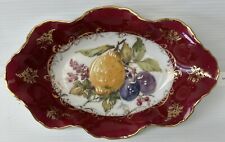 Vintage Rehausse MAIN Limoges France porcelain dish / decorative plate Dish picture