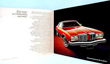 1976 Oldsmobile Cutlass Omega Starfire Original Sales Brochure 28 pages Mint picture