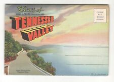 VIEWS OF TENNESSEE VALLEY VINTAGE POSTCARD FOLDER BOOKLET MX15 picture