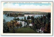 c1920's General View Of Otter Lake From Hotel New York Unposted Vintage Postcard picture