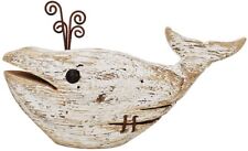 Nautical Whale Rustic Ocean Sea Beach Themed Whale Decoration,Handcrafted... picture