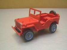 Gasquy Sep-toy Jeep Willys red and blue made in Belgium scarce original toy picture