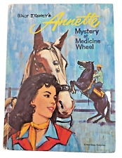 Walt Disney's Annette Mystery at Medicine Wheel 1964 Hardcover Kids Book picture