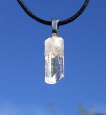 High Grade Clear Danburite Free Form Stone Crystal Pendant Necklace Small picture