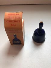 Collector's Bell Porcelain Cobalt Blue picture
