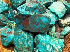 3000 Carat Lots of  Chrysocolla & Turquoise Rough - Plus a FREE Faceted Gemstone picture