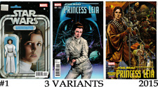 STAR WARS PRINCESS LEIA #1 (2015)-CHRISTOPHER+1:25 GUICE+MIDTOWN VARIANTS-VF+/NM picture