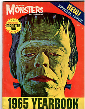 Famous Monsters Of Filmland 1965 Yearbook  VG+, Frankenstein Cover picture