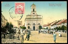 SLOVAKIA Poprad Postcard 1912 Town Square picture