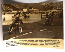 Vintage 1973 News Photo ~ Motorcycle Speedway Race Champ Jerzy Szczakiel POLAND picture
