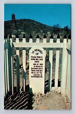 Tombstone AZ-Arizona, Grave Of Frank Bowles, Antique, Vintage Postcard picture