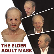 Another Me-The Elder Halloween Holiday Funny Masks Supersoft Old Man Adult Mask picture