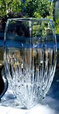 Signed Waterford Crystal Lismore 10” Square Vase,excellent condition  picture