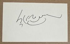 Dalai Lama Signed Autographed Index Card Rare Beckett Letter picture