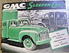 1948 GMC Sleeper Cabs Factory Dealership Original Brochure 4 page  picture